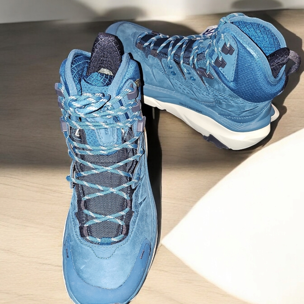 HOKA Kaha 2 GTX Blue Waterproof Hiking Boots - Picture 6 of 8